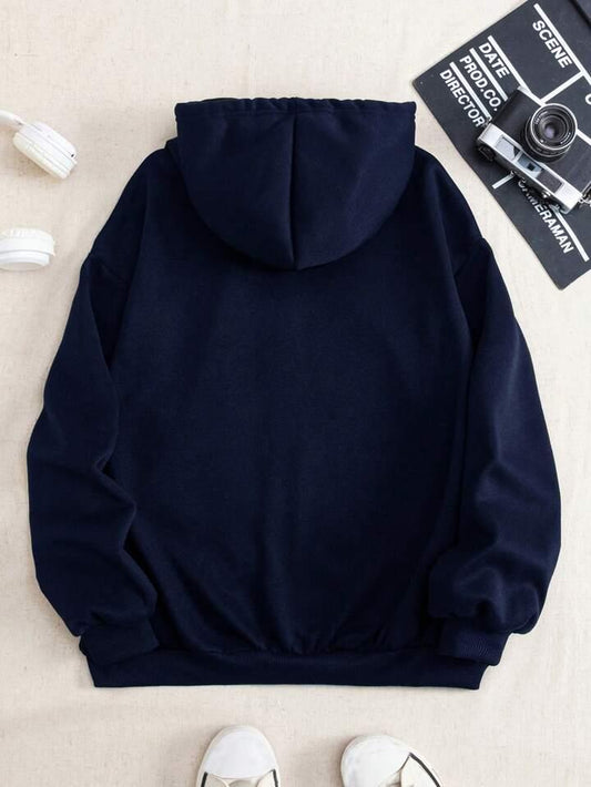 Men’s Premium Blue Fleece Hoodie